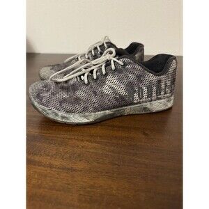 NOBULL Trainer Fitness Workout Shoes Black Camo Men's 6 Women's 7.5